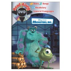 画像1: ディズニー5ヶ国語DVD-モンスターズインク