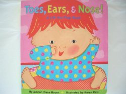 画像1: 人気【英語絵本◎Toes, Ears, & Nose!フラップ付】かわいい絵