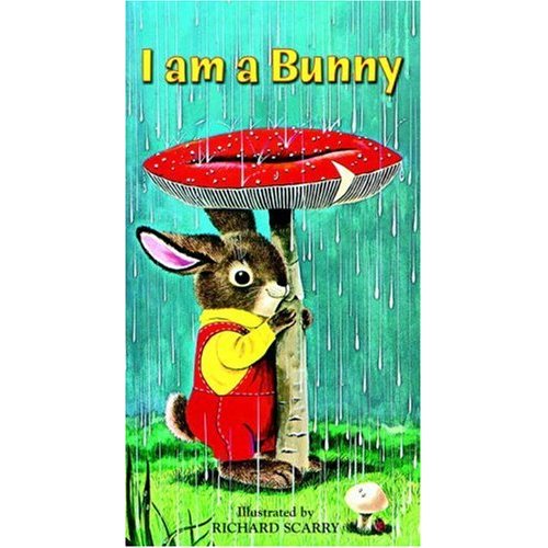 Richard Scarry【I Am a Bunny】うさぎの絵本◎心がやすらぎますよ
