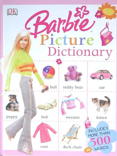 【Barbieバービー◎英語500単語絵辞典】かわいい☆
