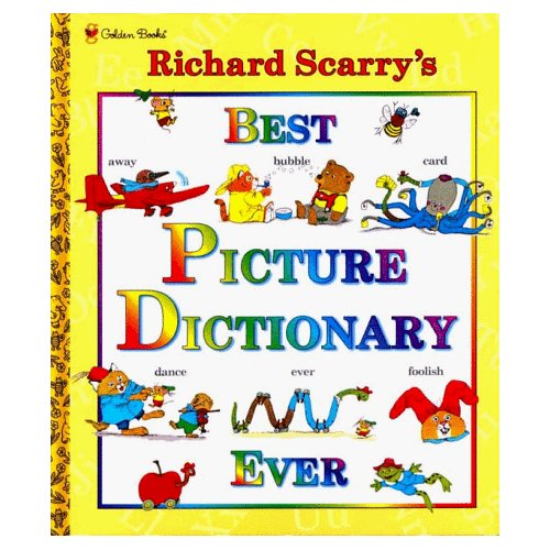 人気【Richard Scarry's Best Picture Dictionary Ever】2500以上の単語!!