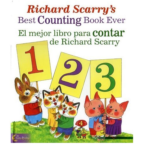 【Richard Scarry-スペイン語Best Counting Book Ever !!】