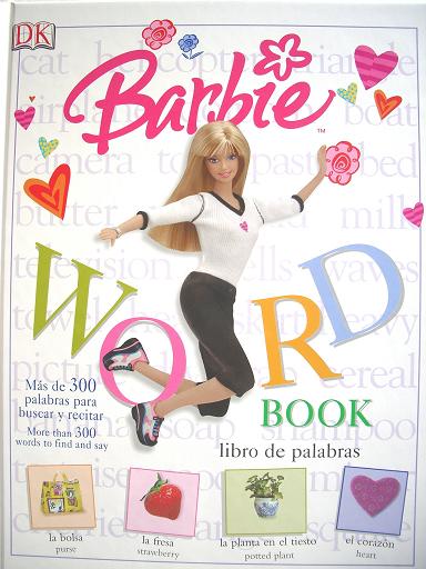 【Barbieバービー◎スペイン語&英語★単語辞典】かわいい☆