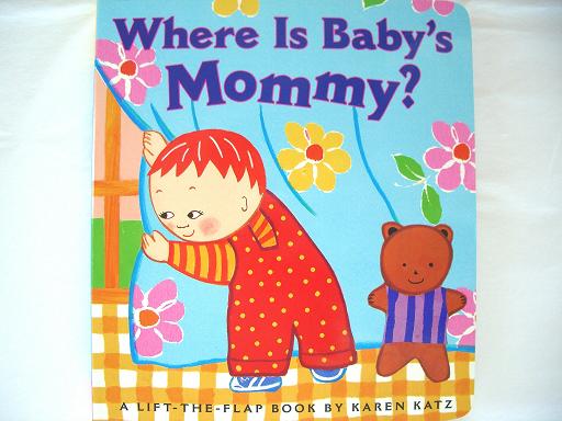 人気【英語絵本◎Where Is Baby's Mommy?フラップ付】