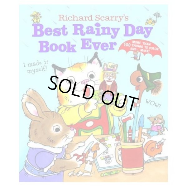 画像1: 人気【Richard Scarry's Best Rainy Day Book Ever】アクティビティBOOK