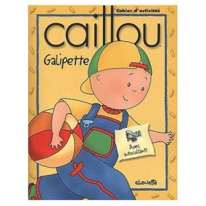 画像: 【フランス語スティッカー付アクティビティBOOK-カユウCaillou-Galipette】