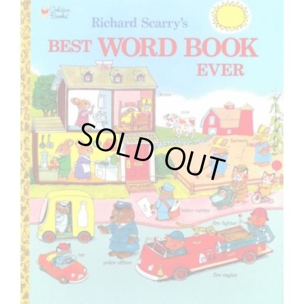 画像1: 人気【Richard Scarry's Best Word Book Ever】約41のテーマの大きめ絵辞典