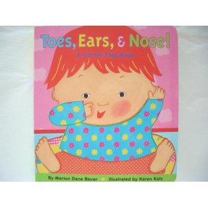 画像: 人気【英語絵本◎Toes, Ears, & Nose!フラップ付】かわいい絵