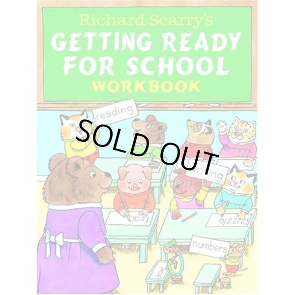 画像1: 人気【Richard Scarry's Getting Ready for School Workbook】アクティビティワーク