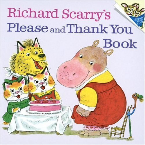 画像1: 【Richard Scarry's Please and Thank You Book】公衆道徳も紹介!!