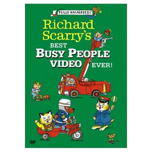 画像1: 残1◎Richard Scarry - Best Busy People Video Ever !! (DVD)
