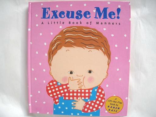 画像1: 人気【英語絵本◎Excuse Me!フラップ付】かわいい絵