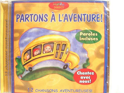 画像1: 【フランス語♪歌ＣＤ♪Partons a l'aventure!】お子様に◎