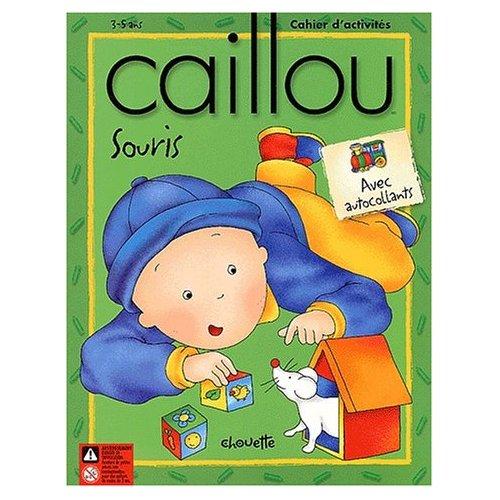 画像1: 【フランス語スティッカー付アクティビティBOOK-カユウCaillou-Souris】